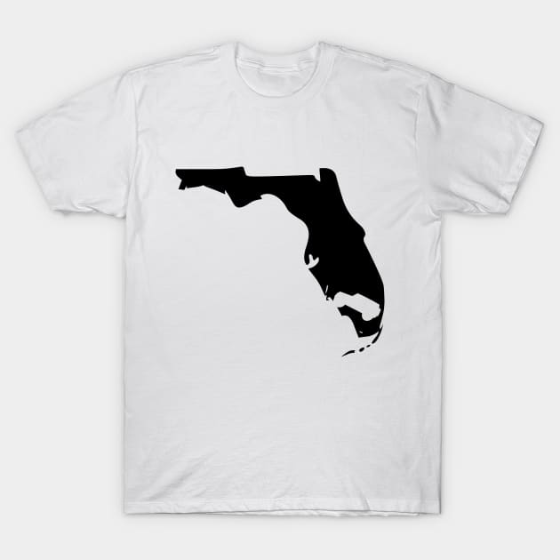 Florida Jeep Wrangler State T-Shirt by charlescheshire